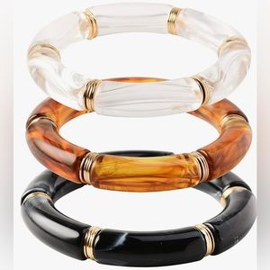New Bamboo Tube Bangles